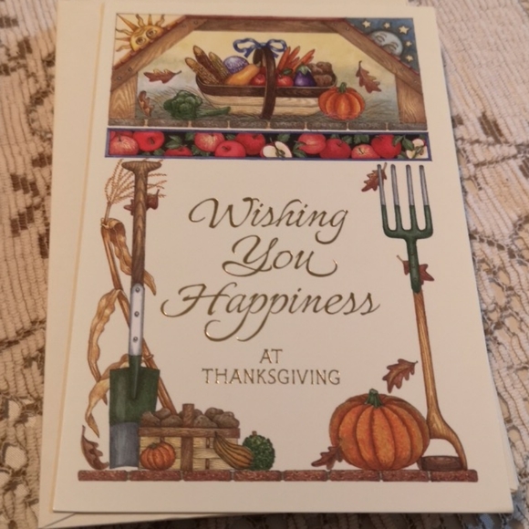 Set of 13 Thanksgiving Wishes Cards - Picture 2 of 5
